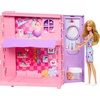 image:imageBarbie Weekend Escape House Playset  10 Accessories Including Cookies to Bake Kitten 4 Play Areas 2 Bunk Beds amp 360degree Play