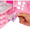 image:imageBarbie Weekend Escape House Playset  10 Accessories Including Cookies to Bake Kitten 4 Play Areas 2 Bunk Beds amp 360degree Play