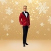 image:imageBarbie Signature 2026 Holiday Blonde Ken Collectible Fashion Doll Wearing Full Suit with Red Jacket in Displayable Packaging amp Doll Stand