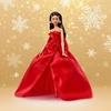 image:imageBarbie Signature 2026 Holiday Doll Brown Hair  Fashion Doll Wearing Red Gown with Bow Seasonal Collector Doll in Displayable Packaging amp Doll Stand