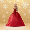 image:imageBarbie Signature Doll 2026 Holiday Blonde Fashion Doll Wearing Red Gown with Bow Seasonal Collector Doll in Displayable Packaging amp Doll Stand