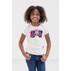 image:imageBarbie Girls 2Pack Short Sleeve TShirts Toddler to Big KidWhite  Pink