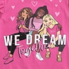 image:imageBarbie Girls 3Pack Short Sleeve TShirts Toddler to Big KidPink  Black