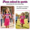 image:imageBarbie Girls Athletic Varsity Dress Toddler to Big KidFuchsia Pink