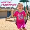 image:imageBarbie Girls Athletic Varsity Dress Toddler to Big KidFuchsia Pink