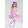 image:imageBarbie Girls Short Sleeve Skater Dress Toddler to Big KidPink