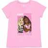 image:imageBarbie Girls TShirt and French Terry Shorts Outfit Set Toddler to Big KidPink  Black