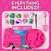 image:imageBarbie Gemstone Dig Kit with 10 Real Gems and Crystals for Kids Ages 4