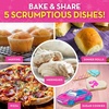 image:imageBarbie Kids Baking Set with 10 Tools and 15 Recipes for Ages 612