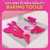 image:imageBarbie Kids Baking Set with 10 Tools and 15 Recipes for Ages 612