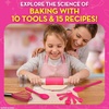 image:imageBarbie Kids Baking Set with 10 Tools and 15 Recipes for Ages 612