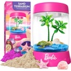image:imageBarbie LightUp Beach Terrarium Craft Kit with Gemstones for Kids