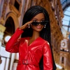 image:imageBarbie Signature Collectible Barbiestyle Fashion Doll Fashion Week Doll Milan Street Style Clothes with Red Jacket Matching Skirt and Accessories