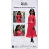 image:imageBarbie Signature Collectible Barbiestyle Fashion Doll Fashion Week Doll Milan Street Style Clothes with Red Jacket Matching Skirt and Accessories