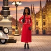 image:imageBarbie Signature Collectible Barbiestyle Fashion Doll Fashion Week Doll Milan Street Style Clothes with Red Jacket Matching Skirt and Accessories