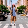 image:imageBarbie Signature Collectible Barbiestyle Fashion Doll Fashion Week Doll New York Street Style Clothes with Blue Dress Brown Coat and Accessories