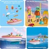image:imagePlaymobil  Barbie x Barbie Adventure Boat  Speedboat with Barbie amp Ken  Malibu Summer Vibes amp Water Adventure  Creative Playset for Children Aged 4  72122