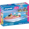 image:imagePlaymobil  Barbie x Barbie Adventure Boat  Speedboat with Barbie amp Ken  Malibu Summer Vibes amp Water Adventure  Creative Playset for Children Aged 4  72122