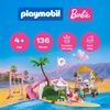 image:imagePlaymobil  Barbie x Barbie Beach Caf  Beach Caf with Swing Slide amp Animals  for Creative Role Play  Imaginative Playset for Children Aged 4  72121