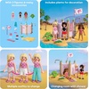 image:imagePlaymobil  Barbie x Barbie Beach Dress Up  Changing Room amp Shower with Barbie Teresa amp Renee  Encourages Role Play amp Creativity  for Children Aged 4  72124
