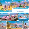image:imagePlaymobil  Barbie x Barbie Waterpark  Summer Adventure with Barbie Nikki amp Daisy  Large Water Park with Real Water Slides amp Pool  for Children Aged 4  72120