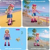 image:imagePlaymobil  x Barbie Malibu  Roller Skate Set with Barbie Puppy Taffy amp Convertible Sneakers  for Children Aged 4  72126