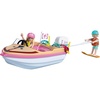 image:imagePlaymobil  Barbie x Barbie Adventure Boat  Speedboat with Barbie amp Ken  Malibu Summer Vibes amp Water Adventure  Creative Playset for Children Aged 4  72122