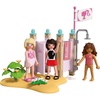 image:imagePlaymobil  Barbie x Barbie Beach Dress Up  Changing Room amp Shower with Barbie Teresa amp Renee  Encourages Role Play amp Creativity  for Children Aged 4  72124