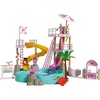 image:imagePlaymobil  Barbie x Barbie Waterpark  Summer Adventure with Barbie Nikki amp Daisy  Large Water Park with Real Water Slides amp Pool  for Children Aged 4  72120