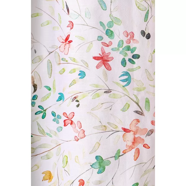 Maison d Hermine Shower Curtain 100 Cotton One Panel Darkening Bath Shower Curtains 70 Inch x72 Inch Easy Hanging with 12 Button Holes for Bathrooms Sweet Marbles13  Colmar