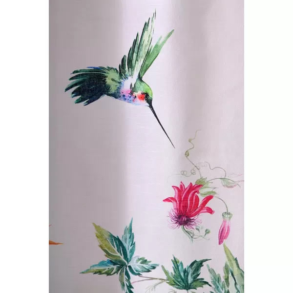 Maison d Hermine Shower Curtain 100 Cotton One Panel Darkening Bath Shower Curtains 70 Inch x72 Inch Easy Hanging with 12 Button Holes for Bathrooms Sweet Marbles3  Tropiques