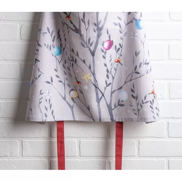 Maison d Hermine 100 Cotton Kitchen Apron Adjustable Neck Strap Apron for Women Men Chef Cooking 2750x315021  Fairy Christmas