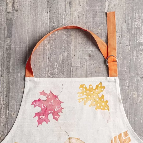 Maison d Hermine 100 Cotton Kitchen Apron Adjustable Neck Strap Apron for Women Men Chef Cooking 2750x315036  Colors of Autumn