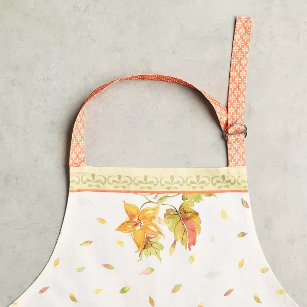 Maison d Hermine 100 Cotton Kitchen Apron Adjustable Neck Strap Apron for Women Men Chef Cooking 2750x315044  Pumpkin Passion