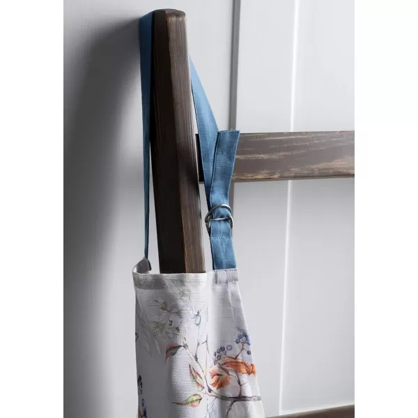 Maison d Hermine 100 Cotton Kitchen Apron Adjustable Neck Strap Apron for Women Men Chef Cooking 2750x315003  Equinoxe  Grey