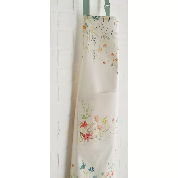 Maison d Hermine 100 Cotton Kitchen Apron with an Adjustable Neck with Long Ties for Women Men Chef01  Colmar