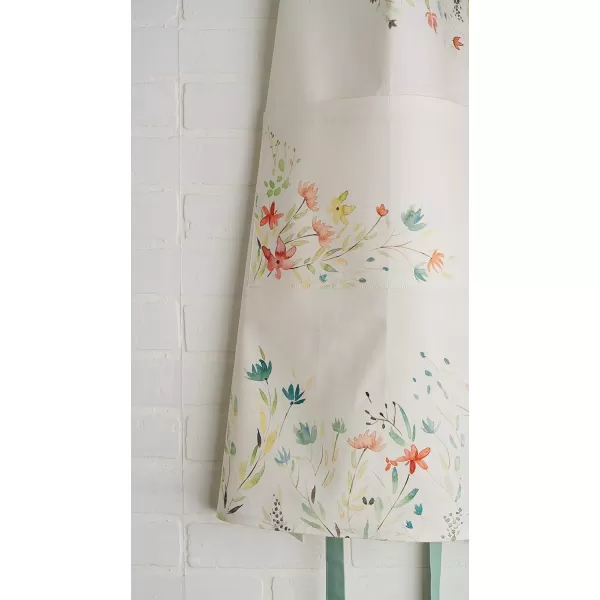 Maison d Hermine 100 Cotton Kitchen Apron with an Adjustable Neck with Long Ties for Women Men Chef01  Colmar