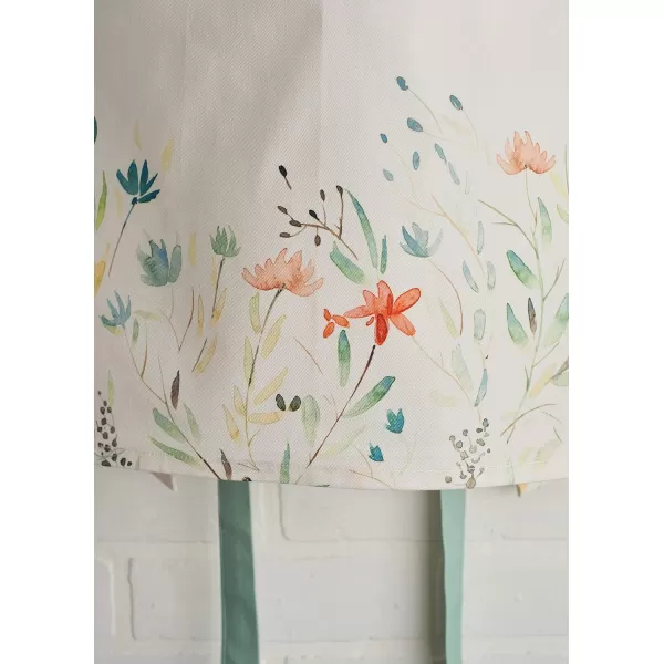 Maison d Hermine 100 Cotton Kitchen Apron with an Adjustable Neck with Long Ties for Women Men Chef01  Colmar