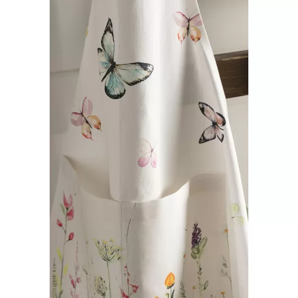 Maison d Hermine 100 Cotton Kitchen Apron with an Adjustable Neck with Long Ties for Women Men Chef08  Botanical Fresh