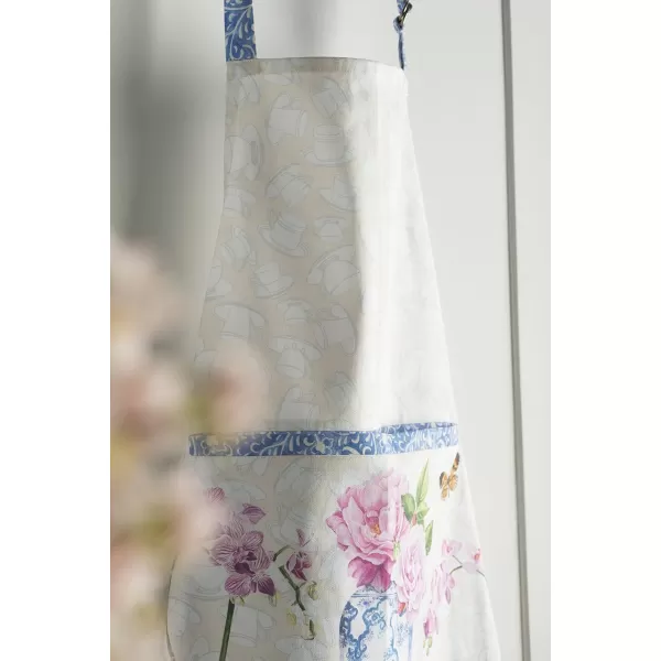 Maison d Hermine 100 Cotton Kitchen Apron with an Adjustable Neck with Long Ties for Women Men Chef11  Canton