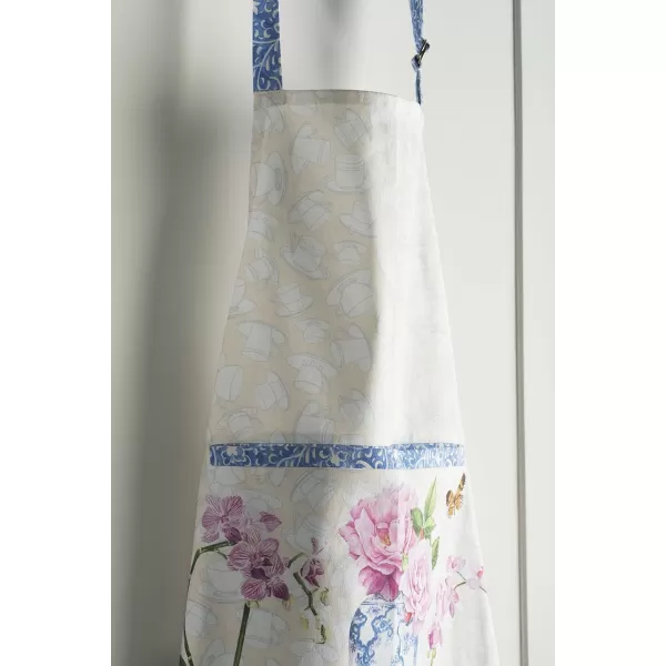 Maison d Hermine 100 Cotton Kitchen Apron with an Adjustable Neck with Long Ties for Women Men Chef11  Canton
