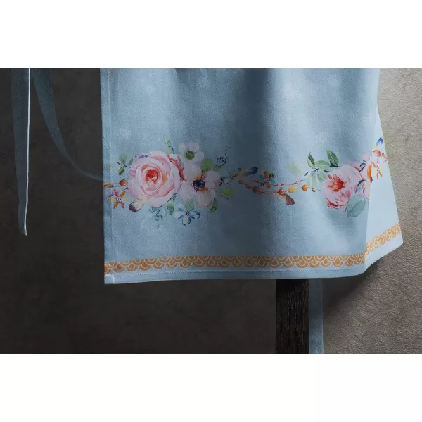 Maison d Hermine 100 Cotton Kitchen Apron with an Adjustable Neck with Long Ties for Women Men Chef17  Ibiza