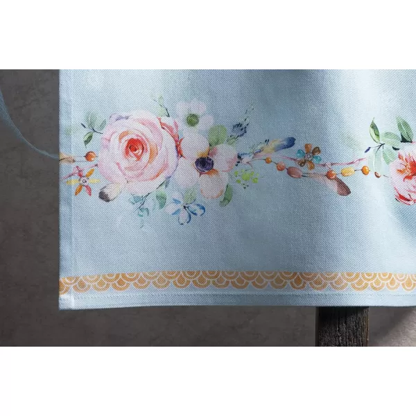 Maison d Hermine 100 Cotton Kitchen Apron with an Adjustable Neck with Long Ties for Women Men Chef17  Ibiza