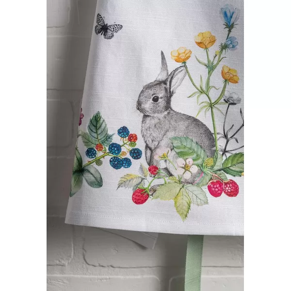 Maison d Hermine 100 Cotton Kitchen Apron with an Adjustable Neck with Long Ties for Women Men Chef28  Printemps