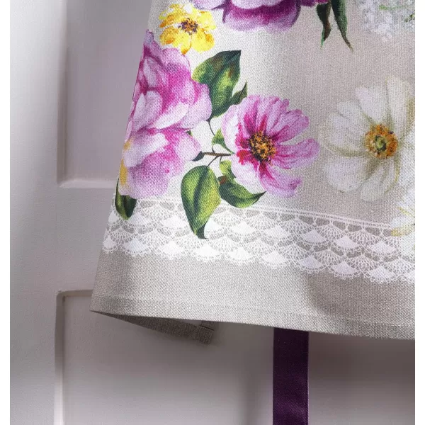 Maison d Hermine 100 Cotton Kitchen Apron with an Adjustable Neck with Long Ties for Women Men Chef34  Pivoine