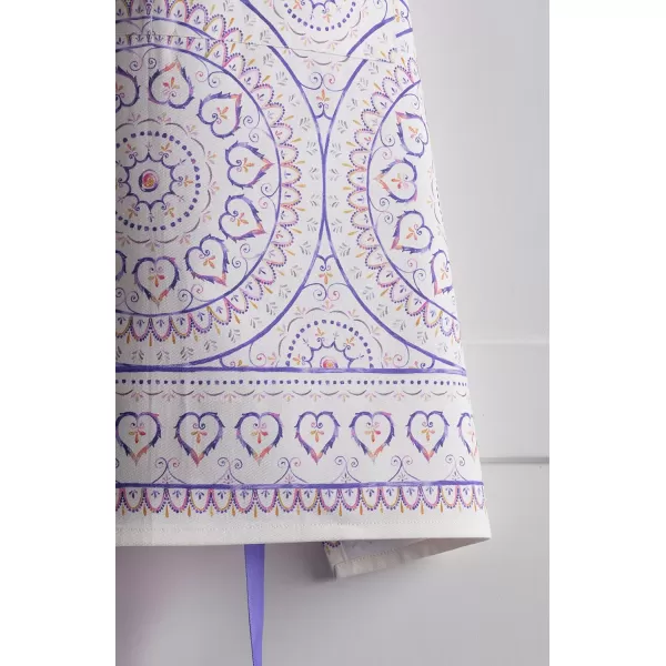 Maison d Hermine 100 Cotton Kitchen Apron with an Adjustable Neck with Long Ties for Women Men Chef42  Mandala