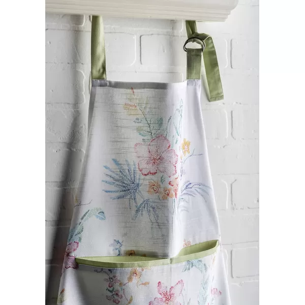 Maison d Hermine 100 Cotton Kitchen Apron with an Adjustable Neck with Long Ties for Women Men Chef43  Paradise Island