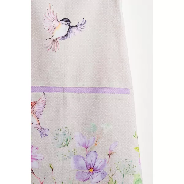 Maison d Hermine 100 Cotton Kitchen Apron with an Adjustable Neck with Long Ties for Women Men Chef50  Magnolia Mornings