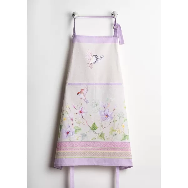 Maison d Hermine 100 Cotton Kitchen Apron with an Adjustable Neck with Long Ties for Women Men Chef50  Magnolia Mornings