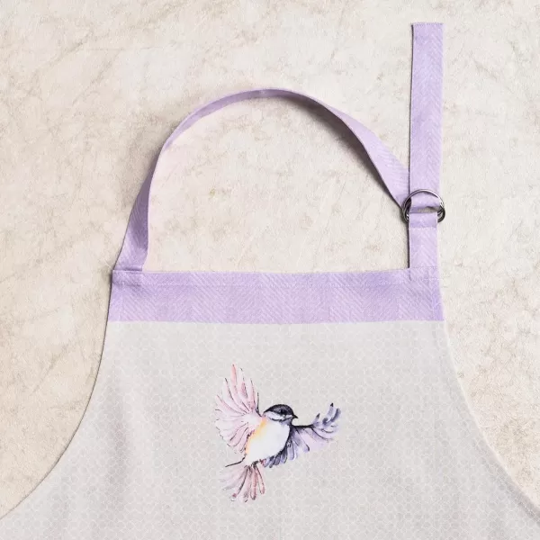 Maison d Hermine 100 Cotton Kitchen Apron with an Adjustable Neck with Long Ties for Women Men Chef50  Magnolia Mornings